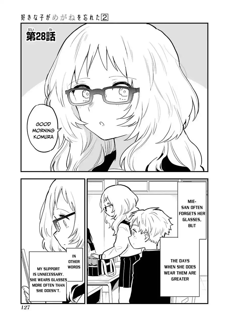 Sukinako ga Megane wo Wasureta Chapter 28 2